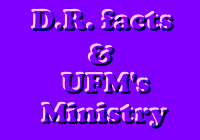 D.R. INFO & UFM's MINISTRY THERE